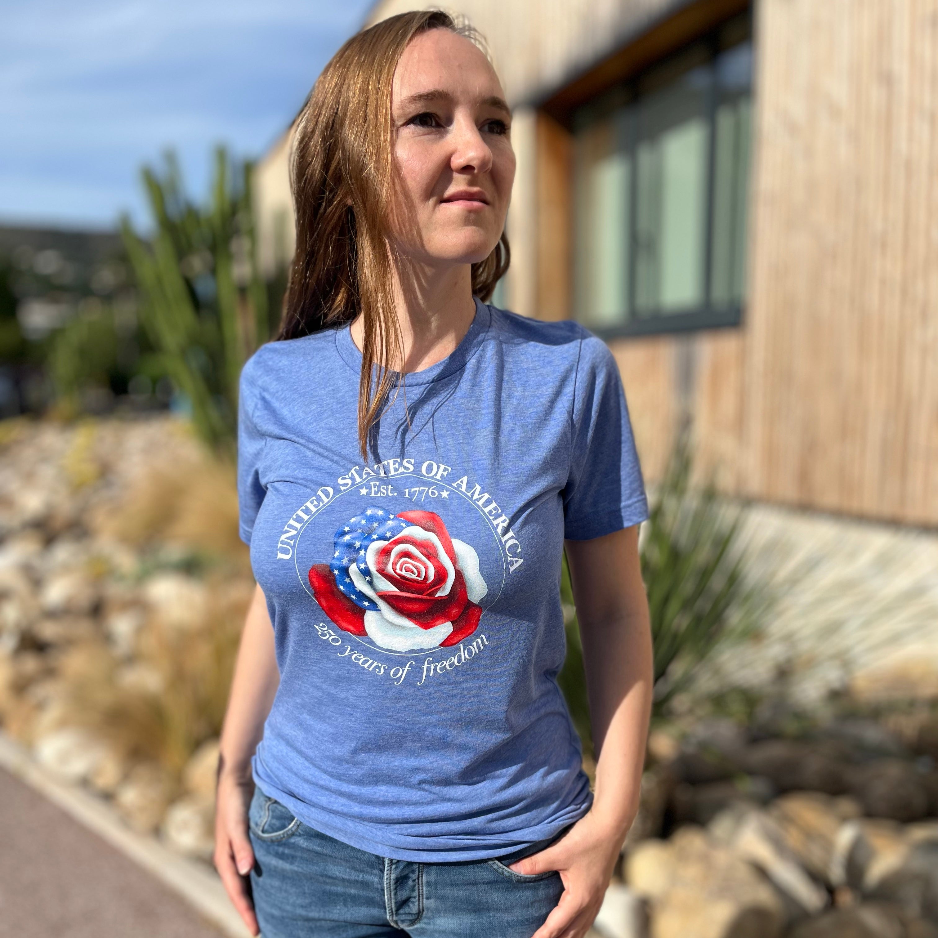 Liberty Rose Unisex Tee | Limited Edition